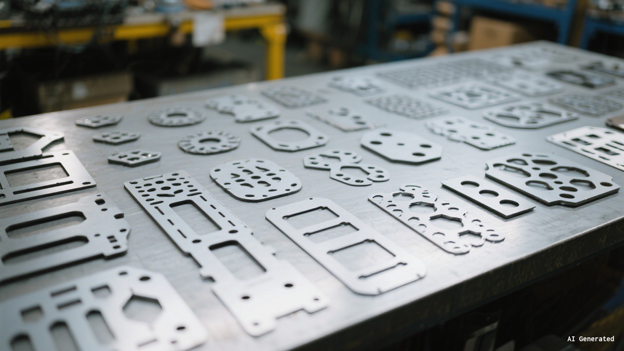 Laser Cut Metal Parts